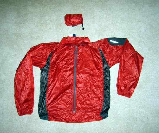MontBell UL Wind Jacket and Stuff Bag